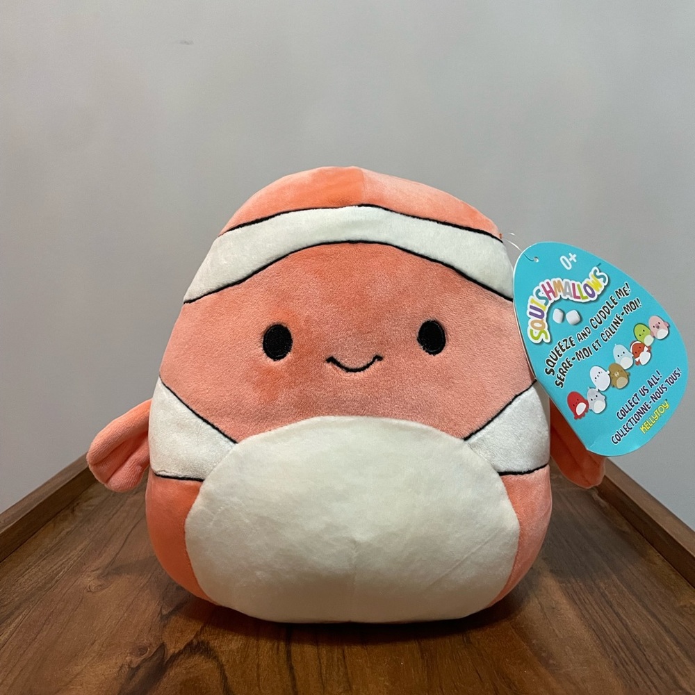 BNWT OG Ricky Clownflish Squishmallow 7”